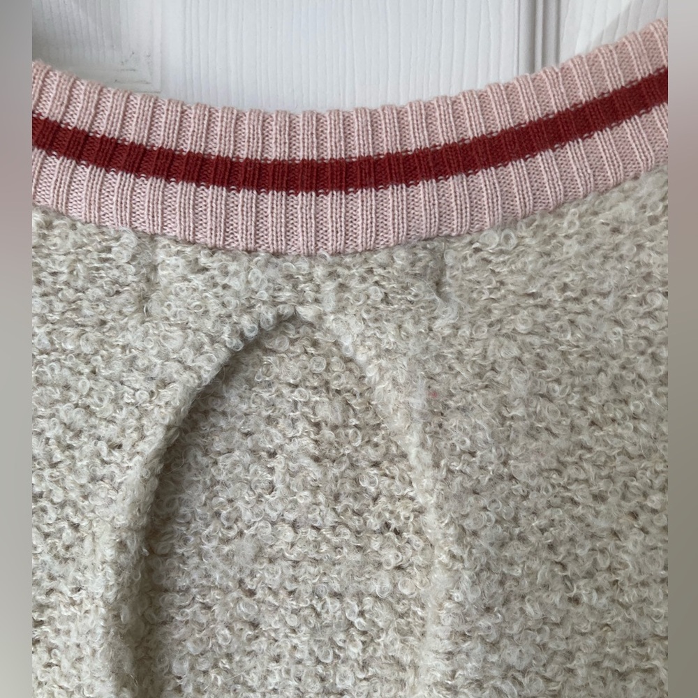 🧵2/$80🧵 CHARLIE & ROBIN Anthro Cardigan, tulle, boucle, unique, ribbon trim - Picture 8 of 17